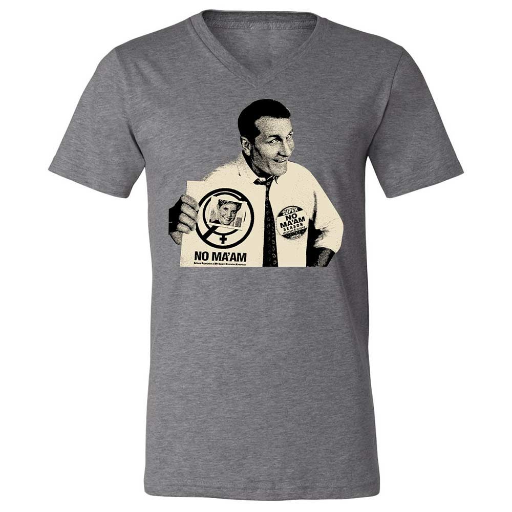 Unisex V-Neck T-Shirt - 8YFSE6ZV - Deep Heather - 9