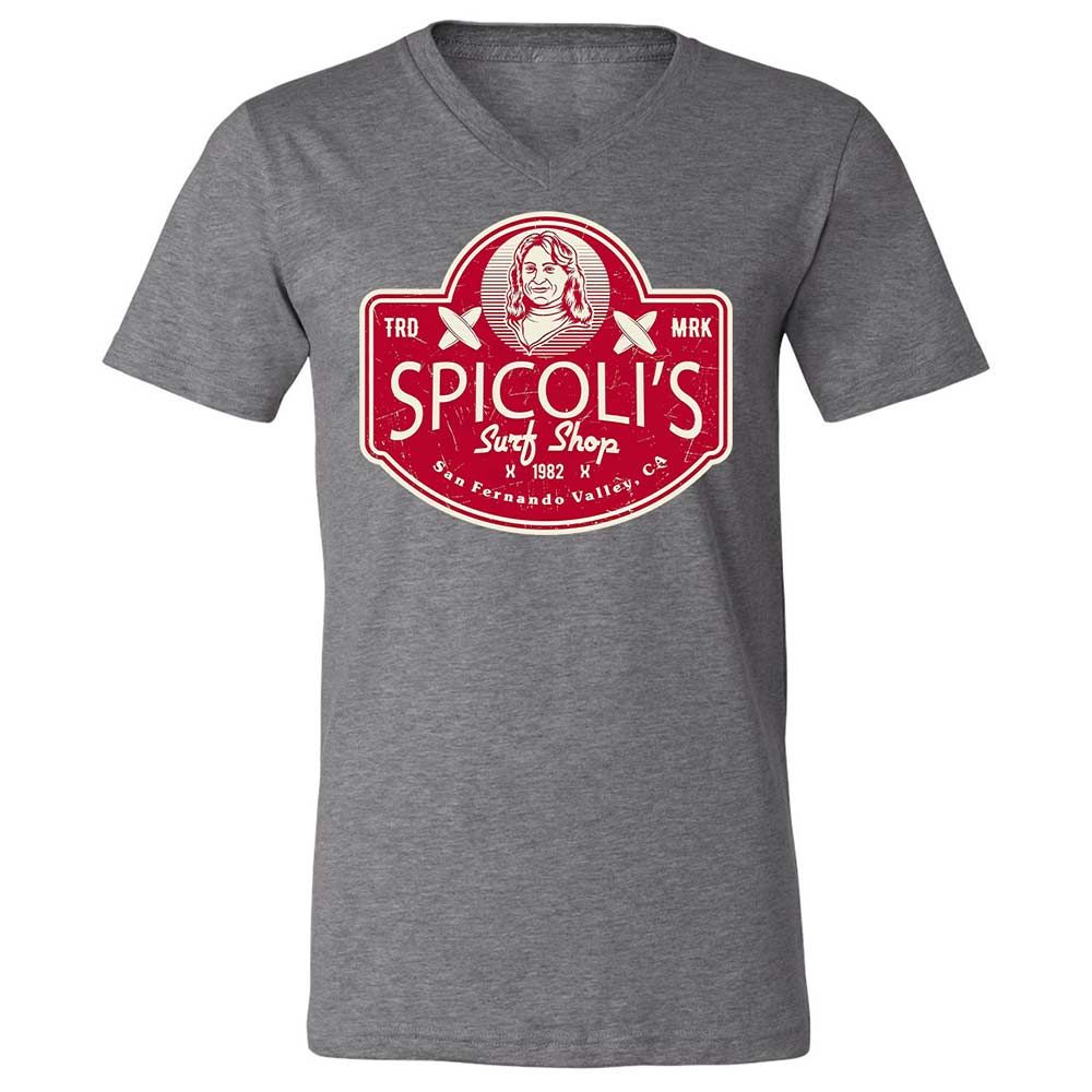 Unisex V-Neck T-Shirt - 4MSCTSRV - Deep Heather - 9