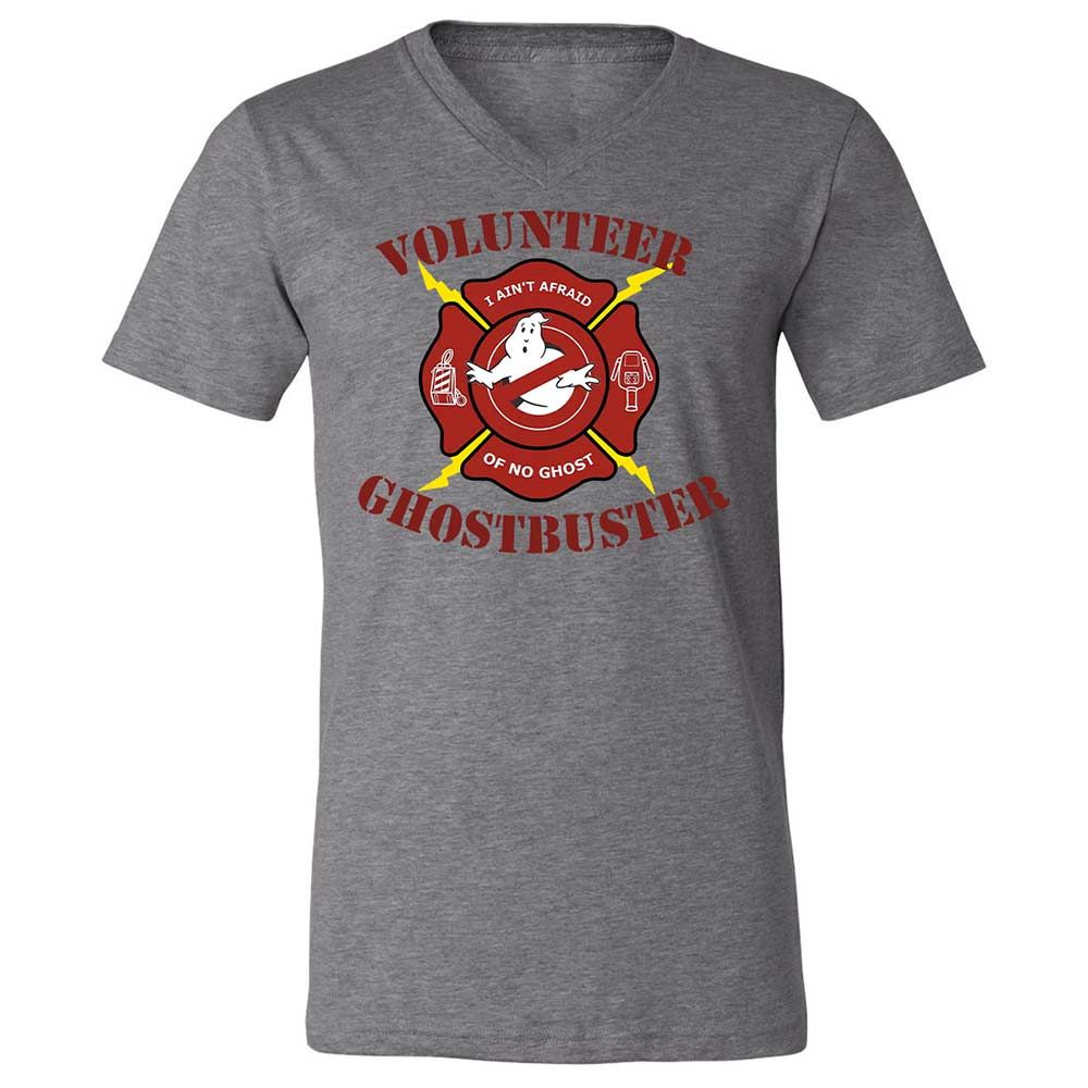 Unisex V-Neck T-Shirt - 4DHMVYJT - Deep Heather - 9