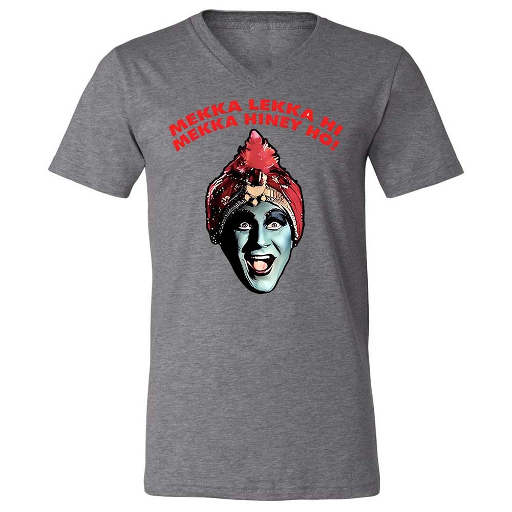 Unisex V-Neck T-Shirt - BLTT27H3 - Deep Heather - 9
