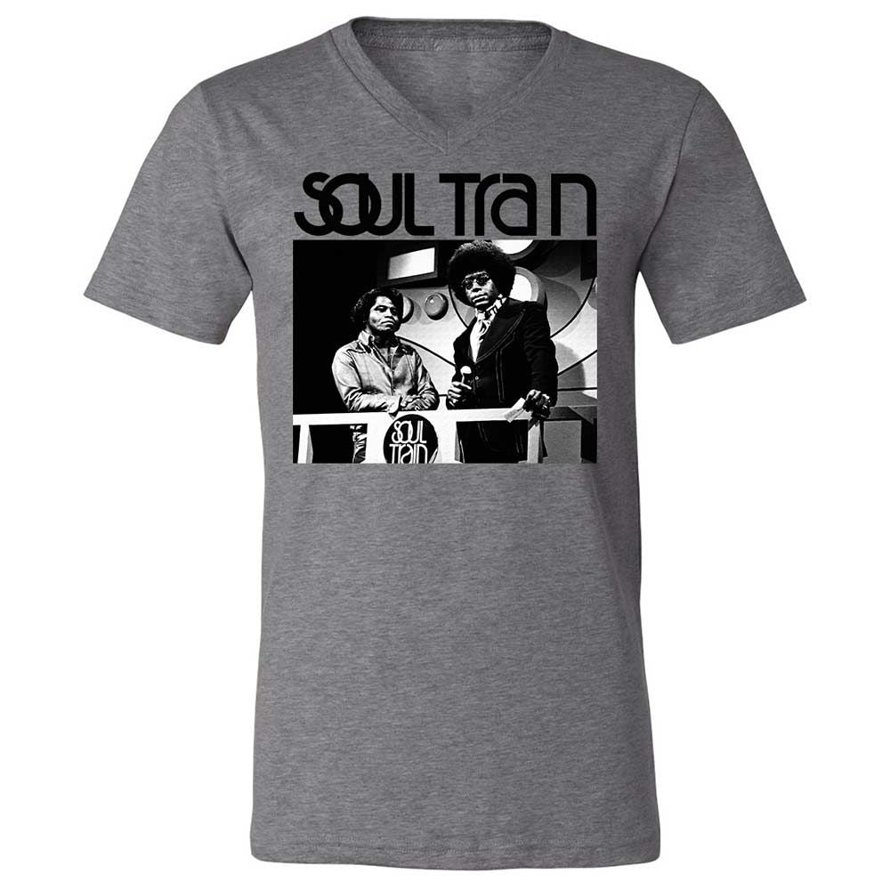 Unisex V-Neck T-Shirt - ZE2TW4LG - Deep Heather - 9