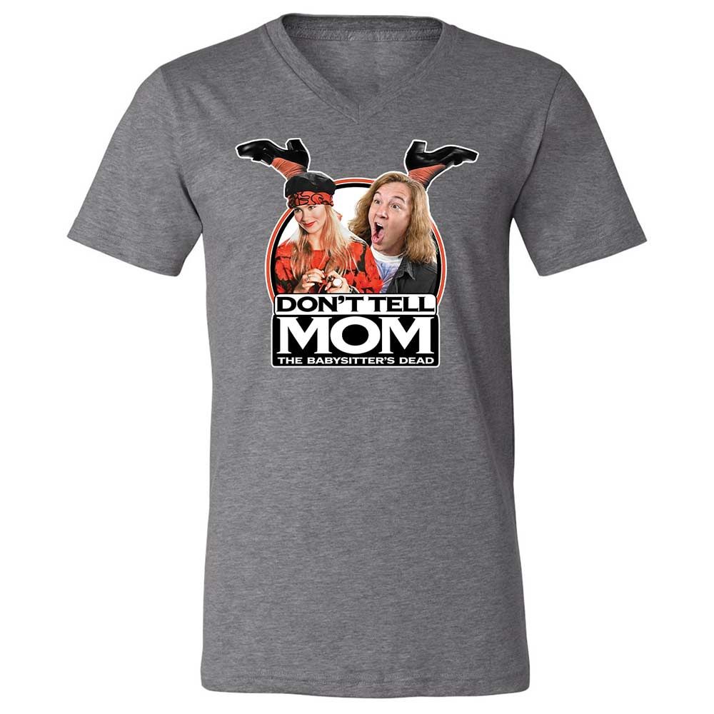 Unisex V-Neck T-Shirt - Y8FFP8QR - Deep Heather - 9