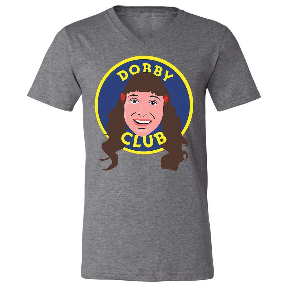 Unisex V-Neck T-Shirt - L171DS5Y - Deep Heather - 9