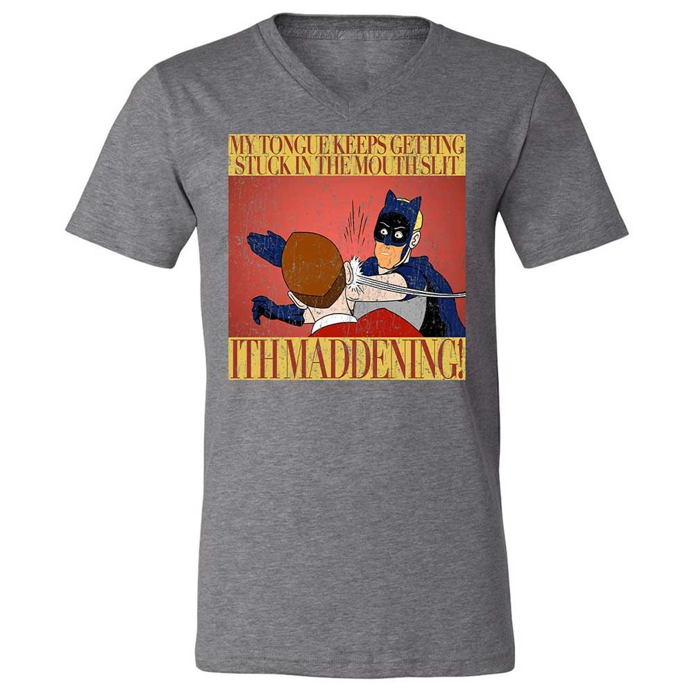 Unisex V-Neck T-Shirt - TWHLQE1W - Deep Heather - 9