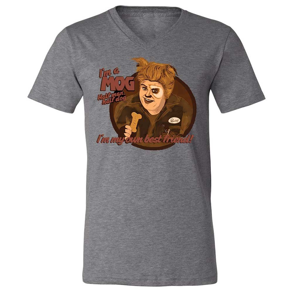 Unisex V-Neck T-Shirt - TJ6T812R - Deep Heather - 9