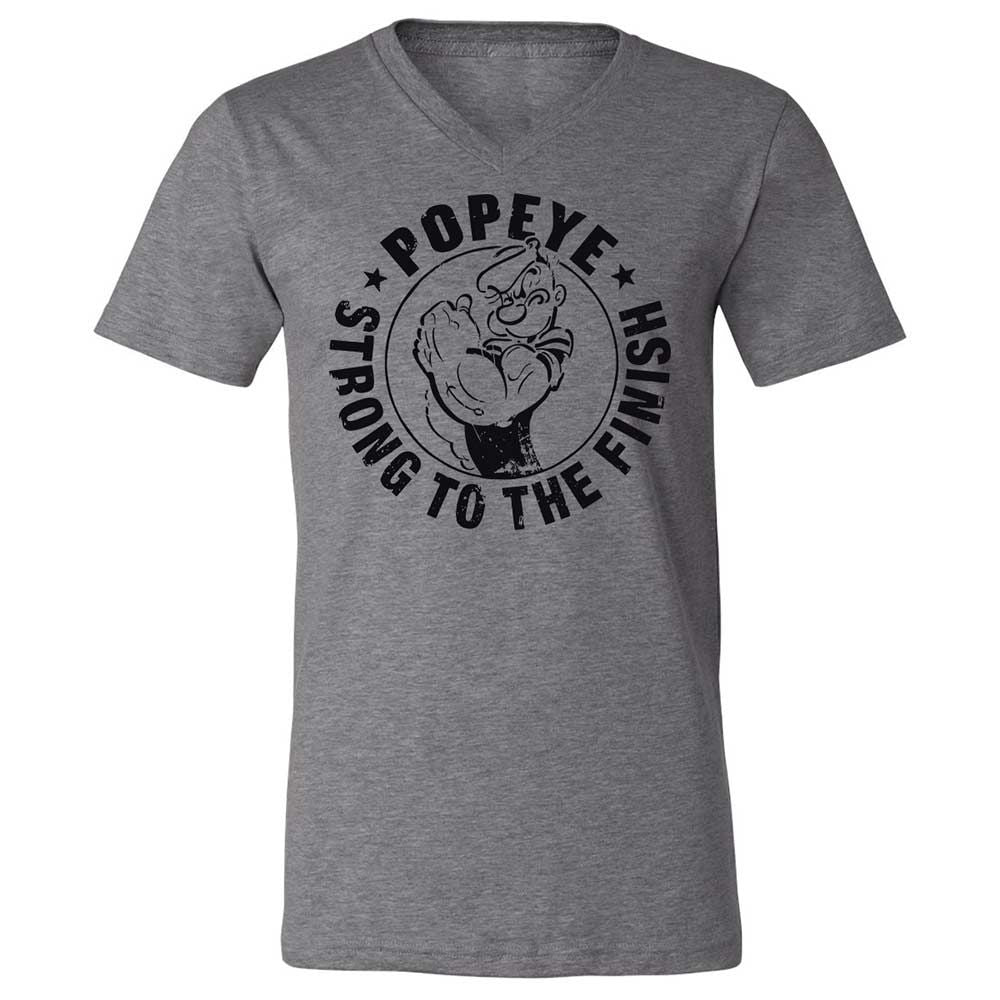 Unisex V-Neck T-Shirt - 76V52N1L - Deep Heather - 9