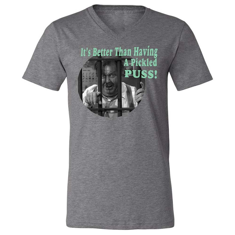 Unisex V-Neck T-Shirt - 4NK3H2BA - Deep Heather - 9
