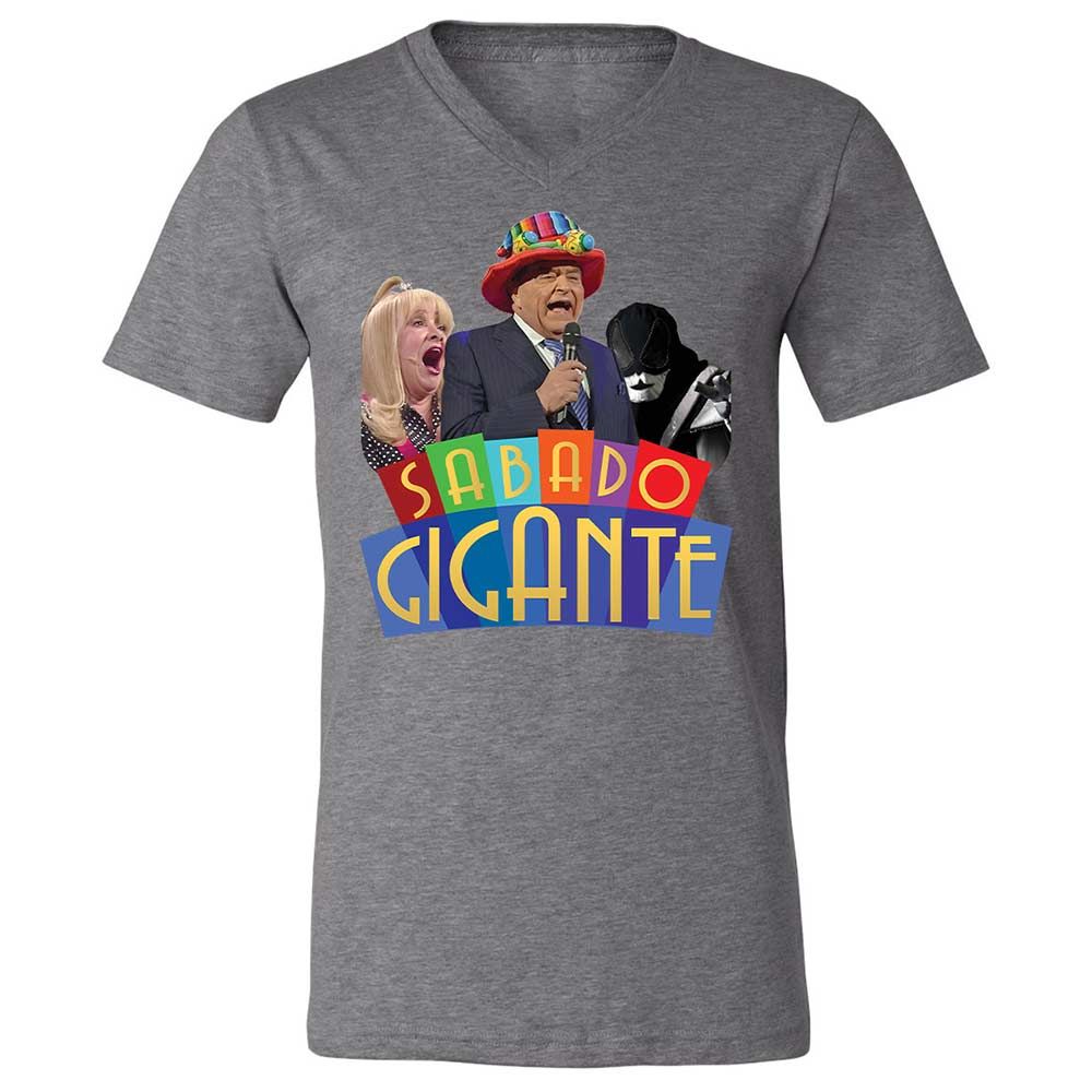 Unisex V-Neck T-Shirt - UCS1DPUX - Deep Heather - 9