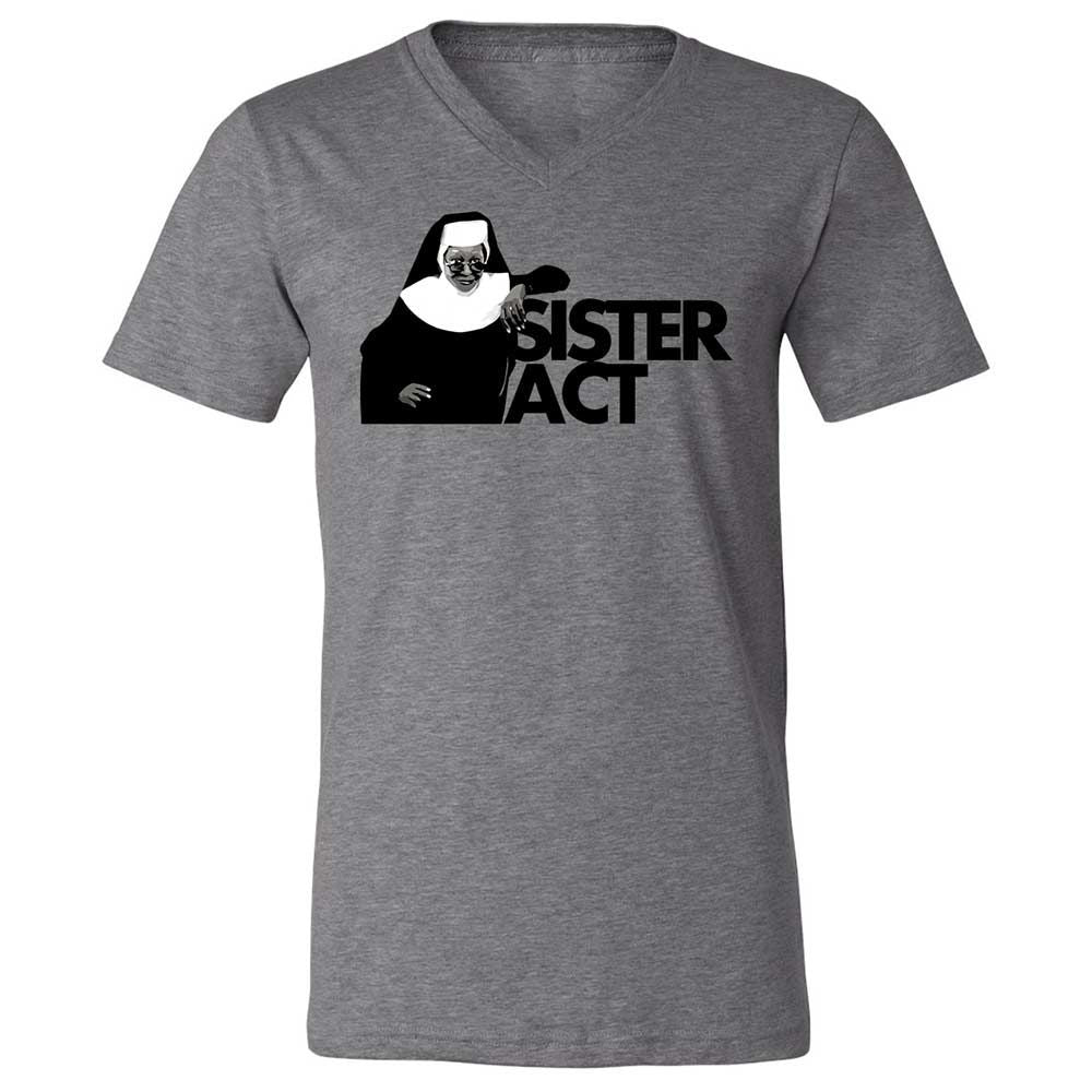 Unisex V-Neck T-Shirt - S88SBL5V - Deep Heather - 9
