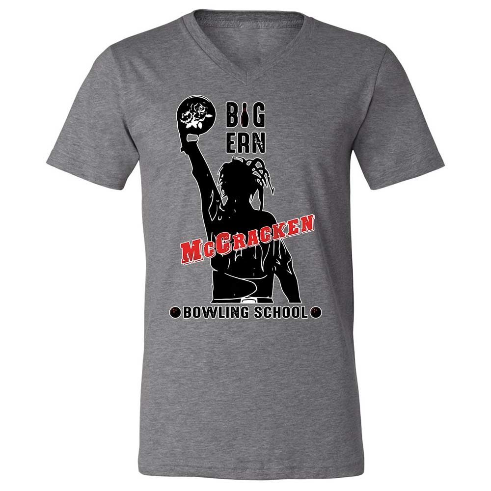 Unisex V-Neck T-Shirt - DFW6AKXU - Deep Heather - 9