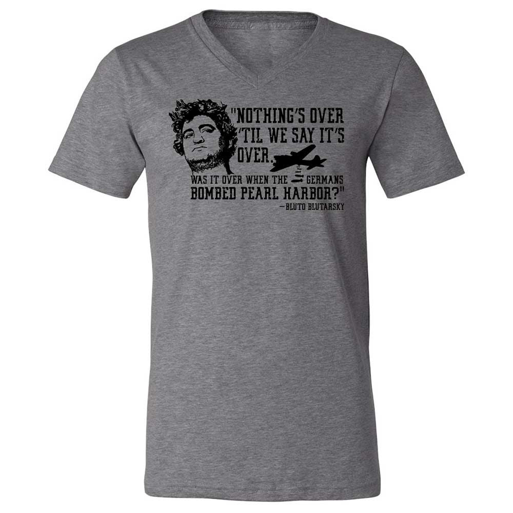 Unisex V-Neck T-Shirt - ZW3F1LL2 - Deep Heather - 9