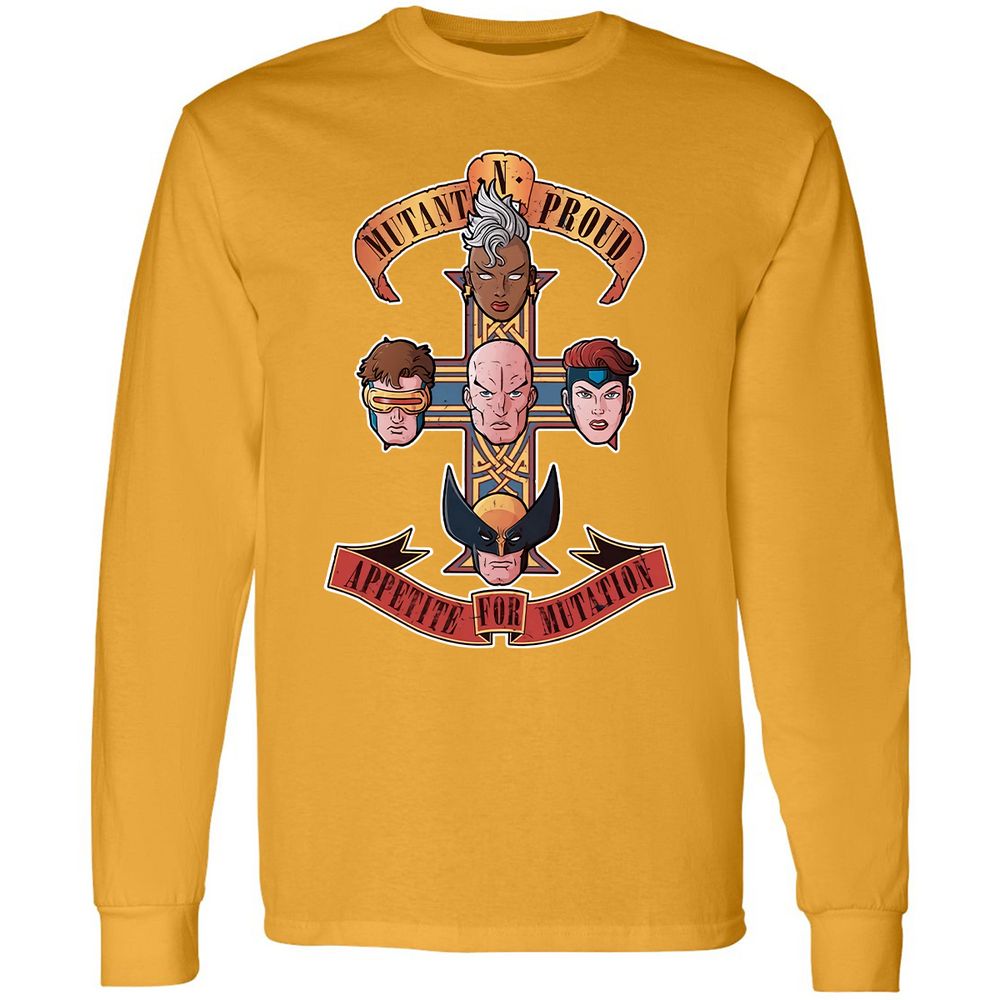 Long Sleeve T-Shirt - WKC78AQE - Gold - 9