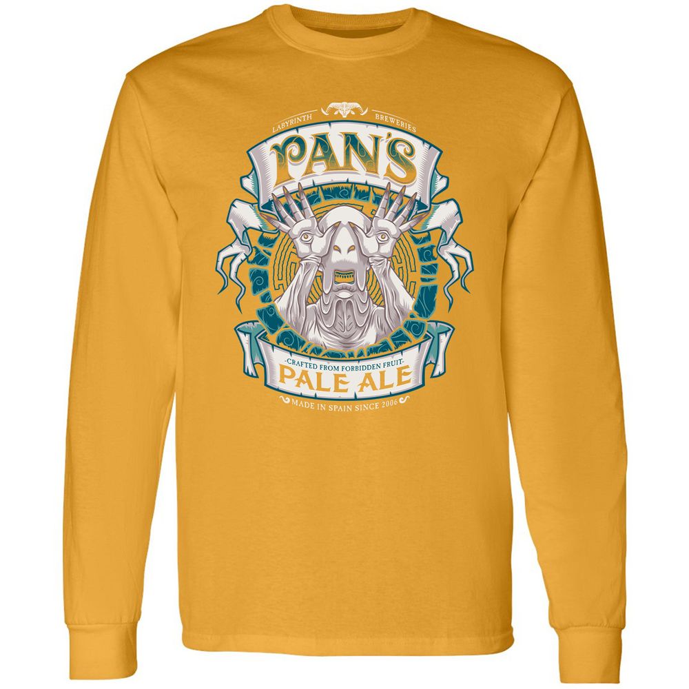 Long Sleeve T-Shirt - ZYAVC8R2 - Gold - 9