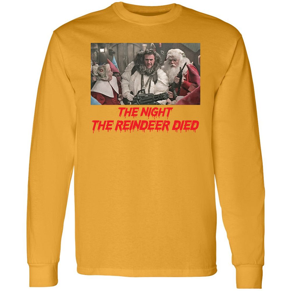 Long Sleeve T-Shirt - BPC7QUJS - Gold - 9