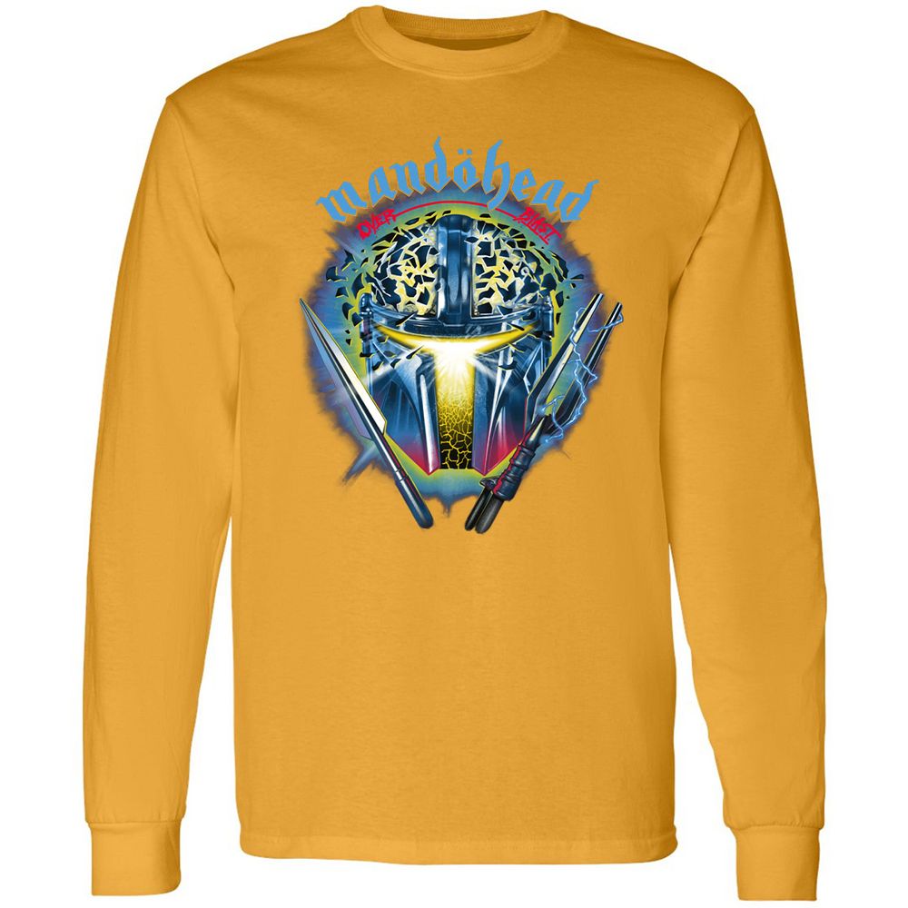 Long Sleeve T-Shirt - 3DH88BH7 - Gold - 9