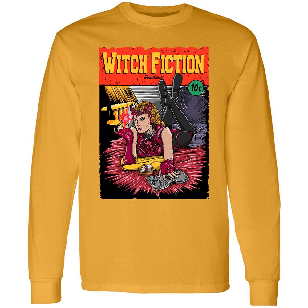 Long Sleeve T-Shirt - 7C43HHSK - Gold - 9