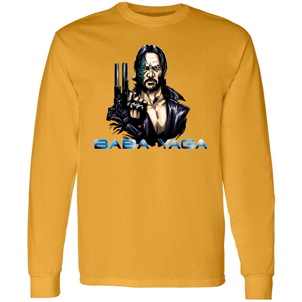 Long Sleeve T-Shirt - 24HVA8C8 - Gold - 9