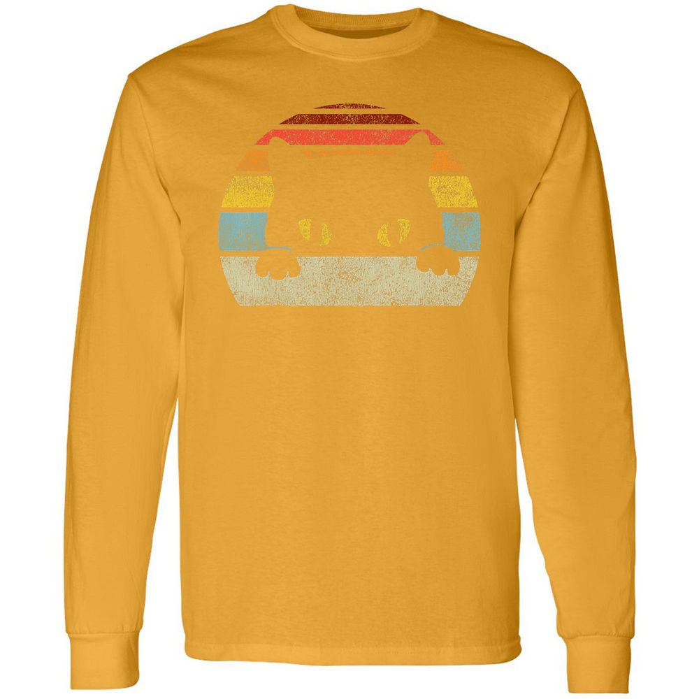 Long Sleeve T-Shirt - V9EE75MN - Gold - 9