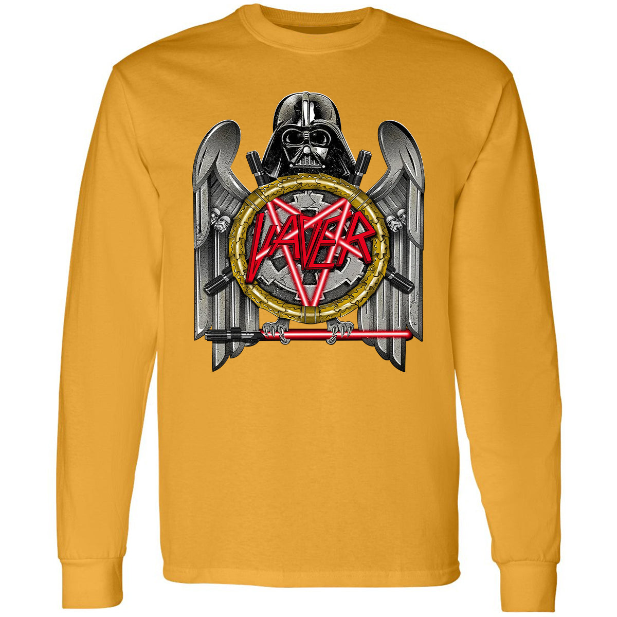 Long Sleeve T-Shirt - 6HJ9TF7A - Gold - 9