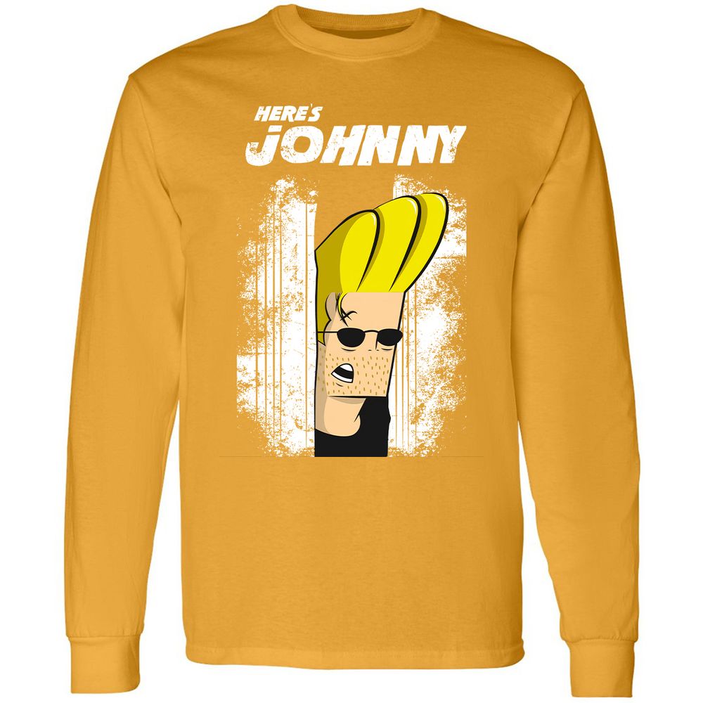 Long Sleeve T-Shirt - K9AWQBVX - Gold - 9