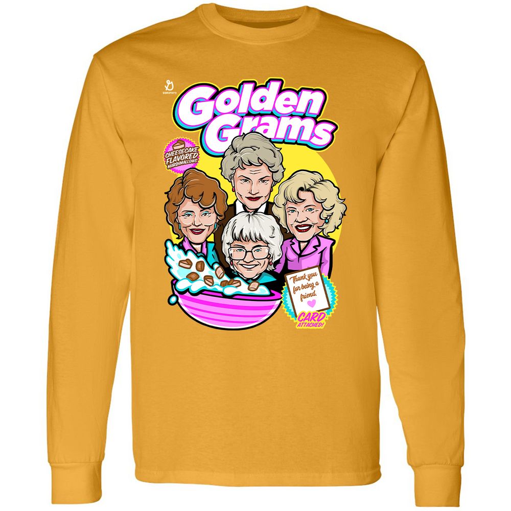 Long Sleeve T-Shirt - 1FYCLGEY - Gold - 9