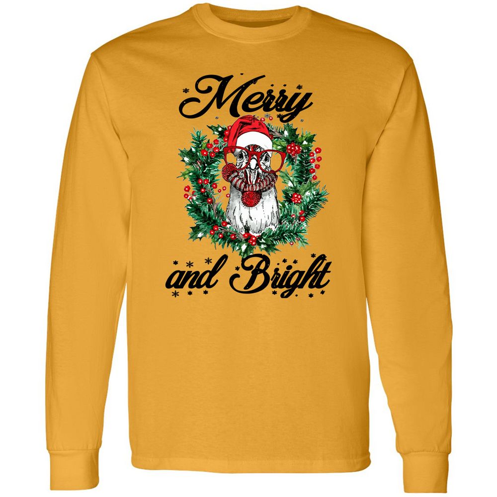 Long Sleeve T-Shirt - 3Q75KZWS - Gold - 9