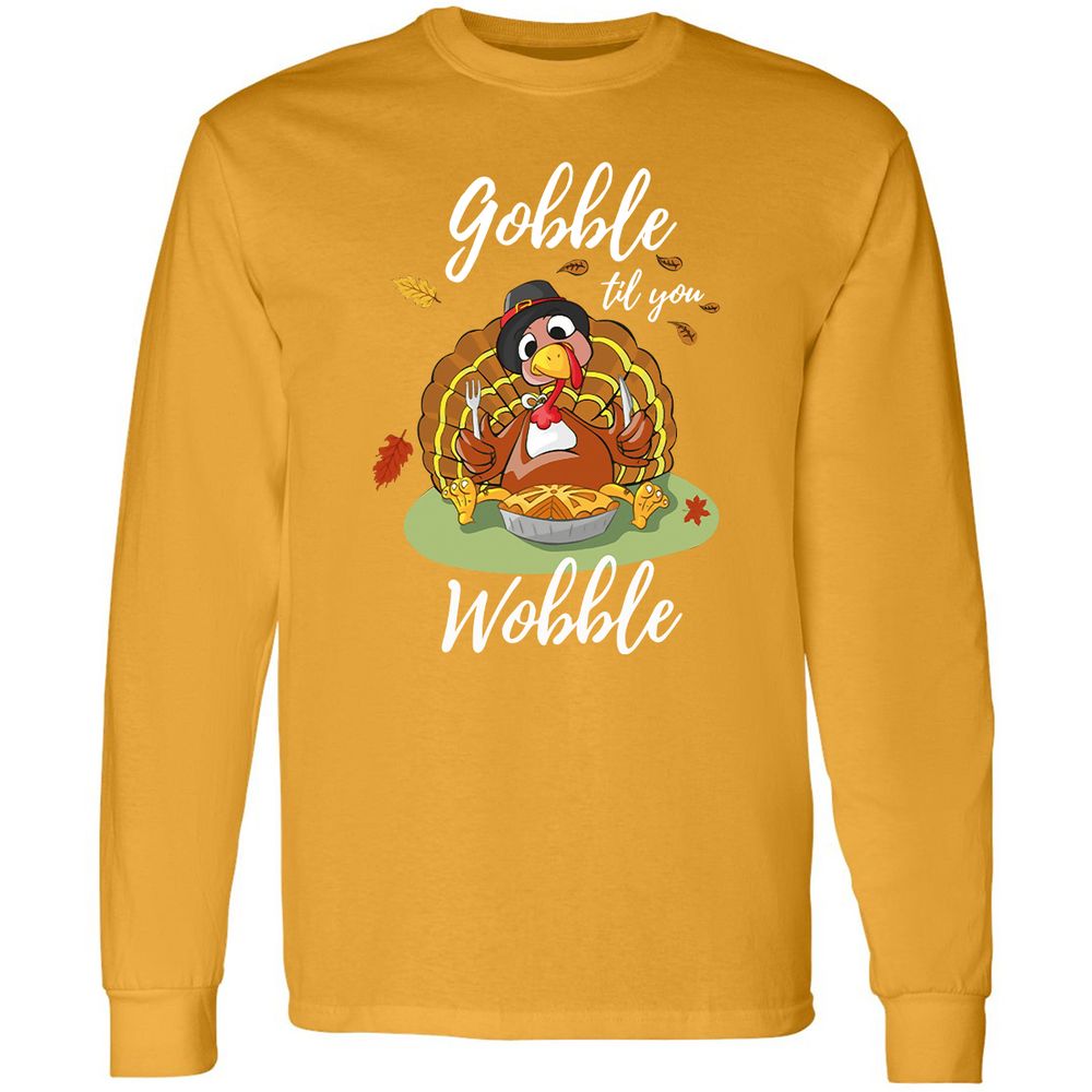 Long Sleeve T-Shirt - MET78FHS - Gold - 9