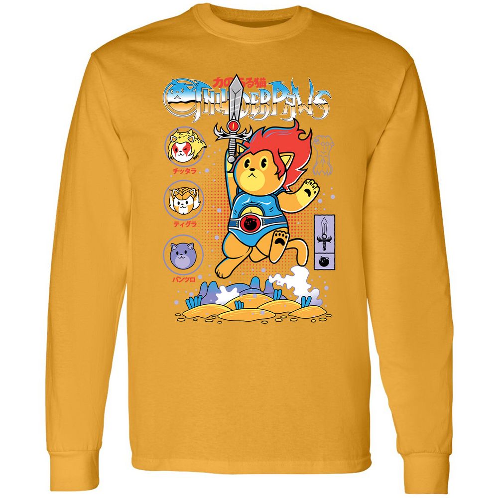 Long Sleeve T-Shirt - QCD74SLU - Gold - 9