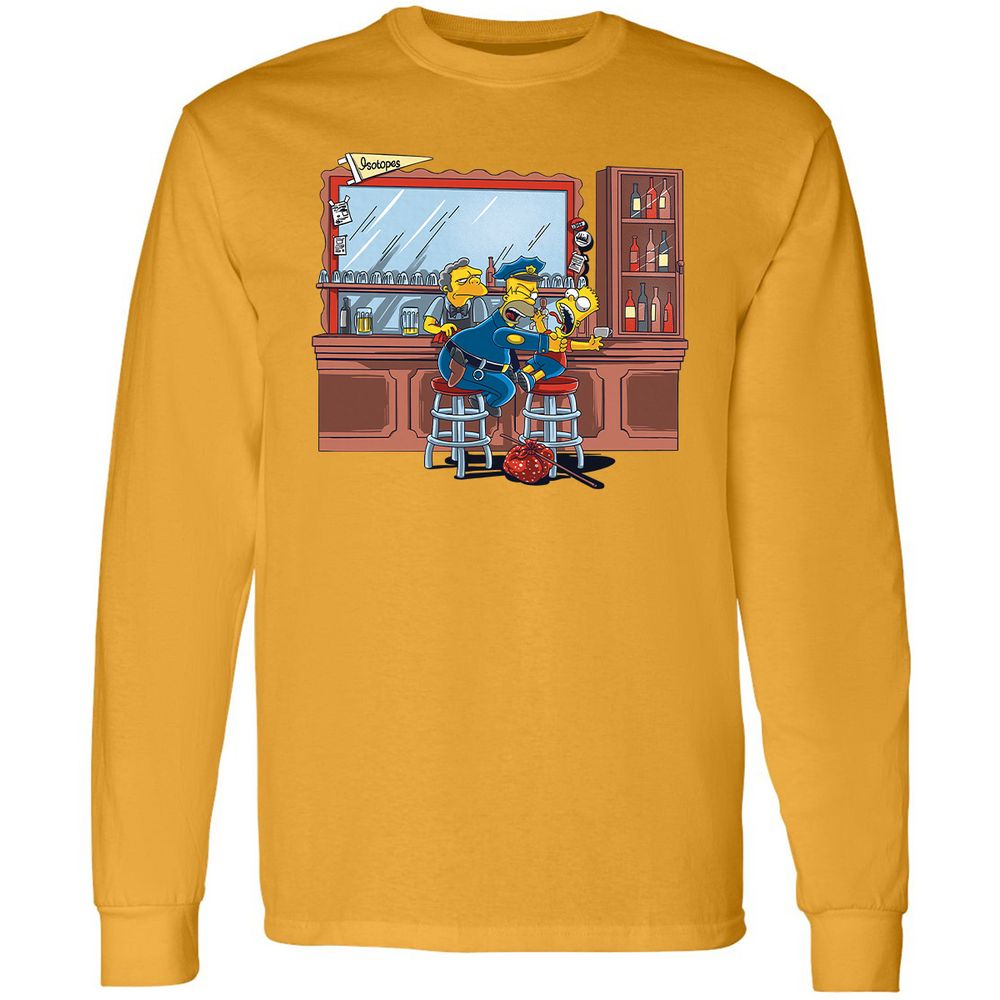 Long Sleeve T-Shirt - WBJJYXPA - Gold - 9