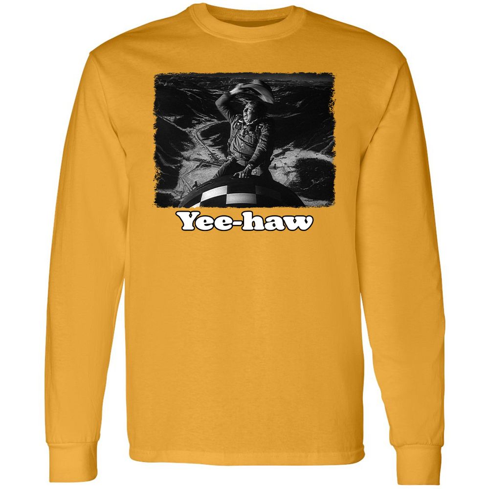 Long Sleeve T-Shirt - JP74G8E7 - Gold - 9