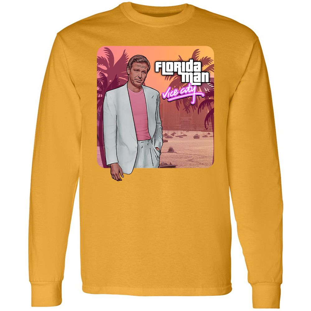 Long Sleeve T-Shirt - 96CPNVBL - Gold - 9