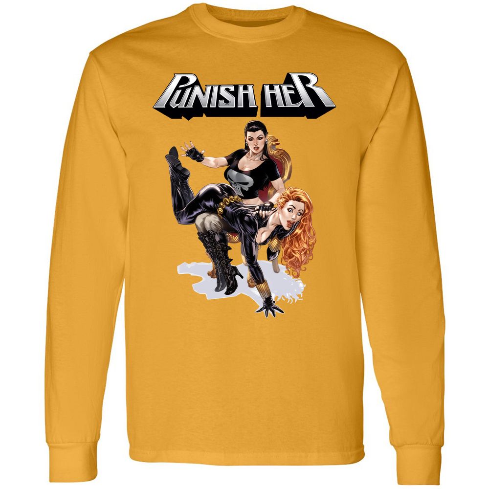 Long Sleeve T-Shirt - ZVTNKTYB - Gold - 9