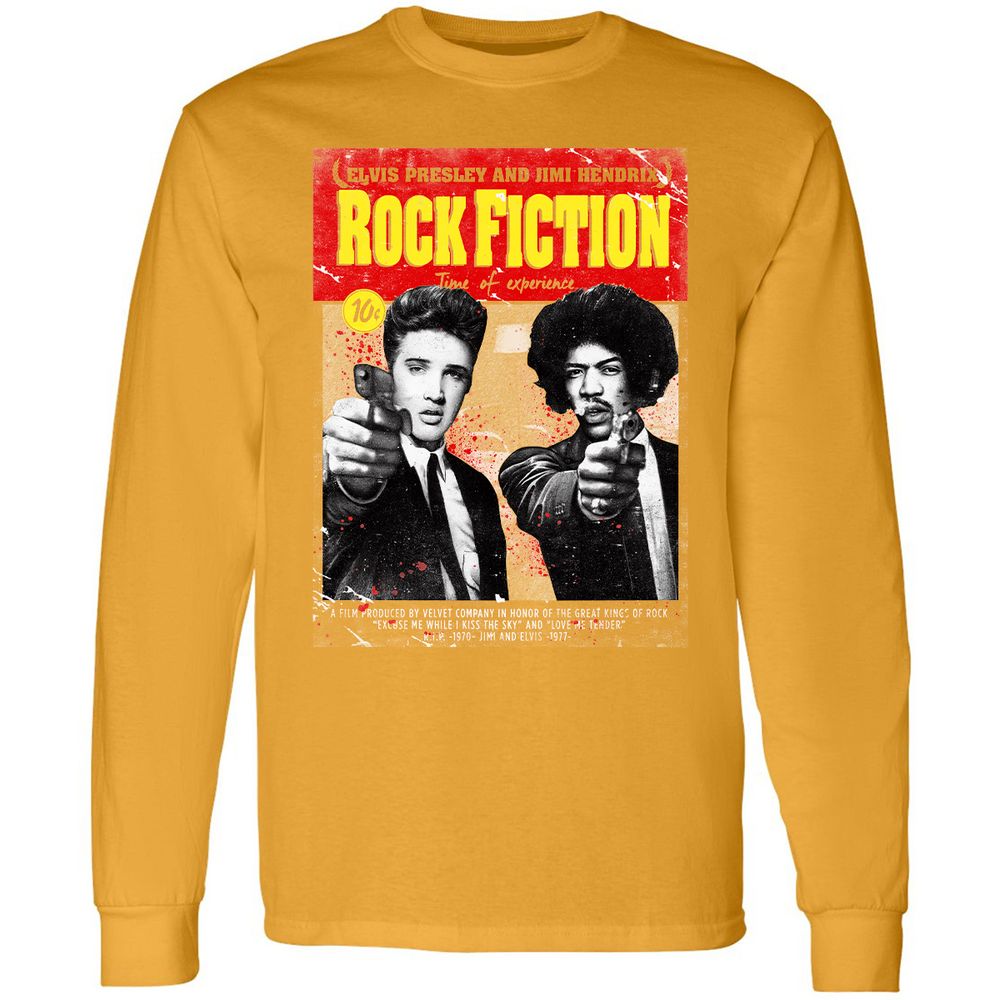 Long Sleeve T-Shirt - DQ8UB5DP - Gold - 9