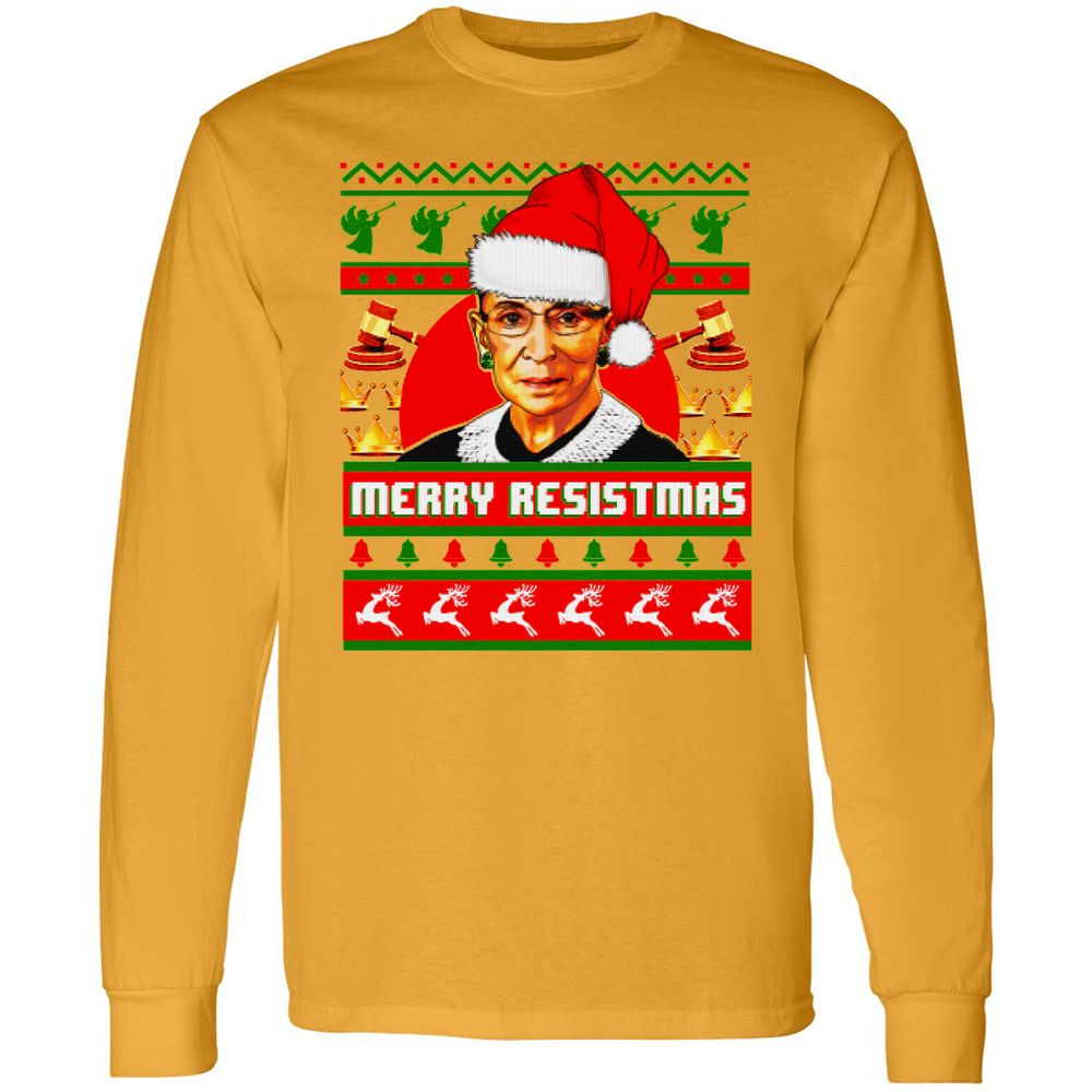 Long Sleeve T-Shirt - TEY4HMKQ - Gold - 9