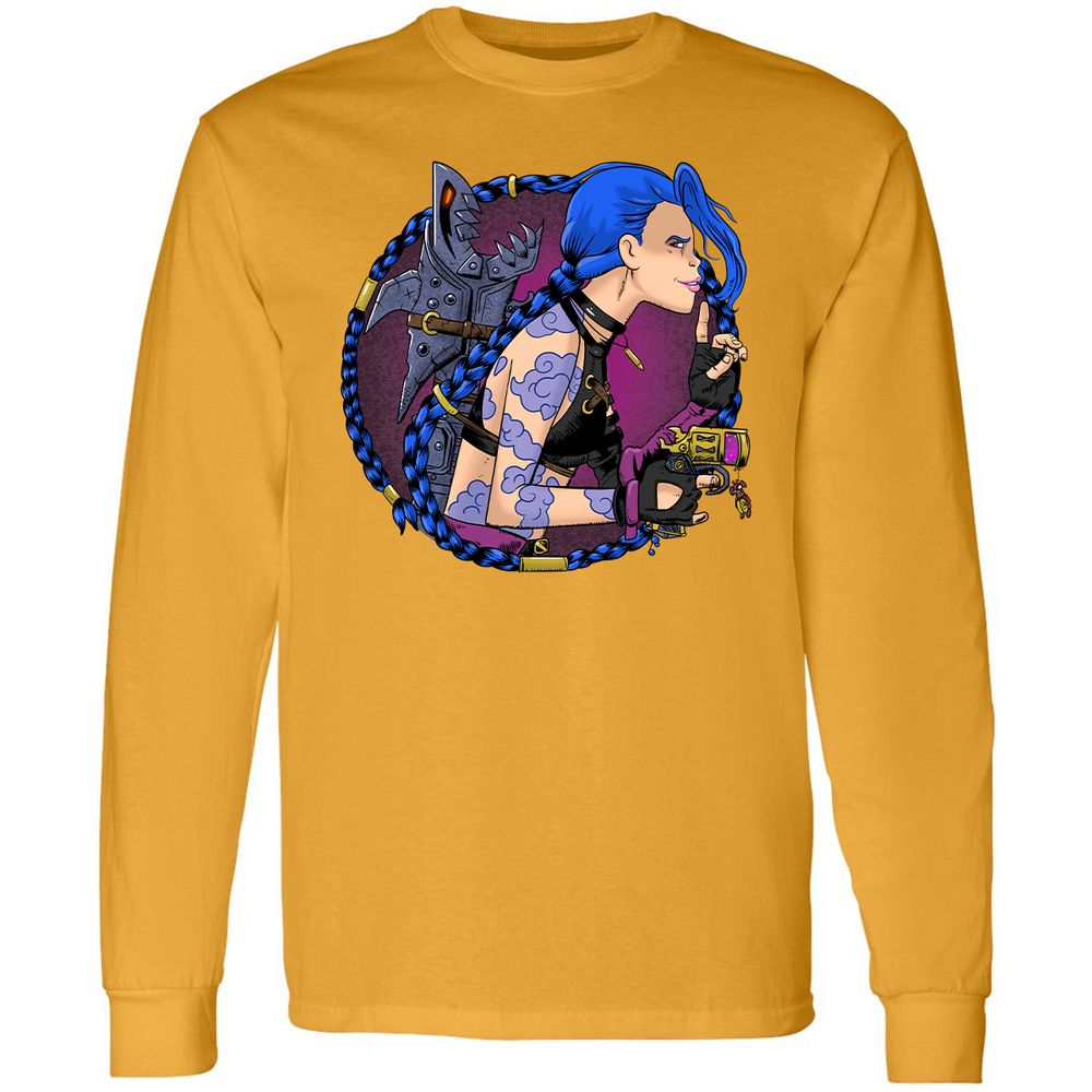 Long Sleeve T-Shirt - G7D679T3 - Gold - 9