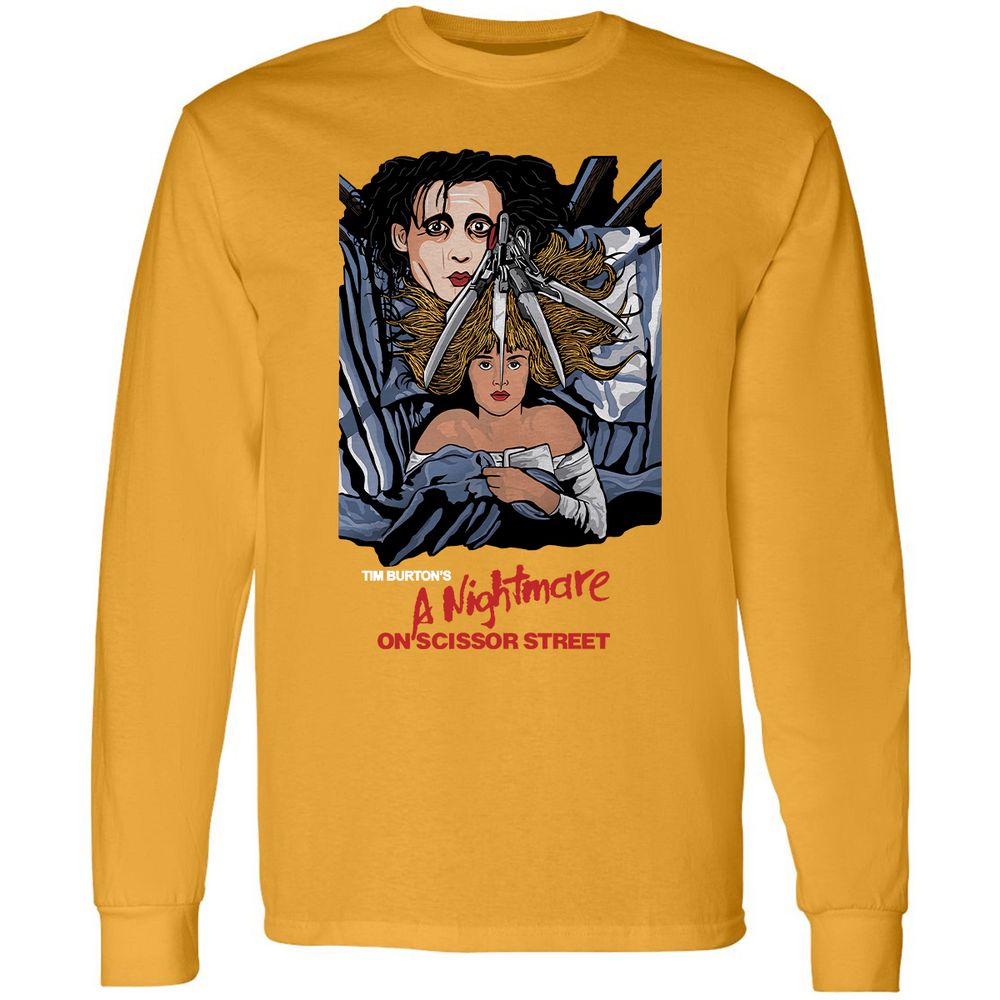 Long Sleeve T-Shirt - 11FZ9HPC - Gold - 9