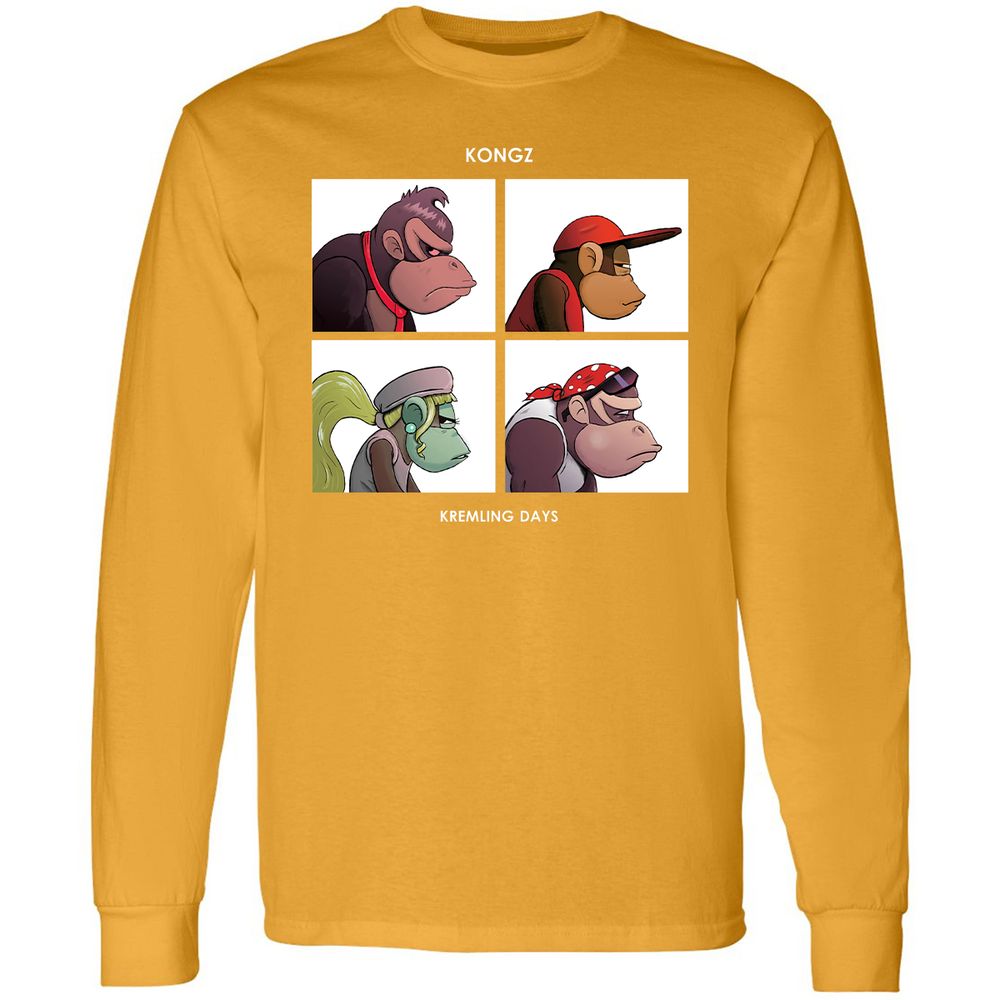 Long Sleeve T-Shirt - C4SC64L4 - Gold - 9