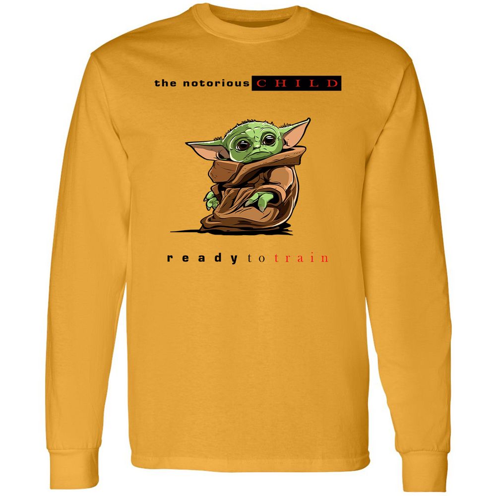 Long Sleeve T-Shirt - WJ7QTNNC - Gold - 9