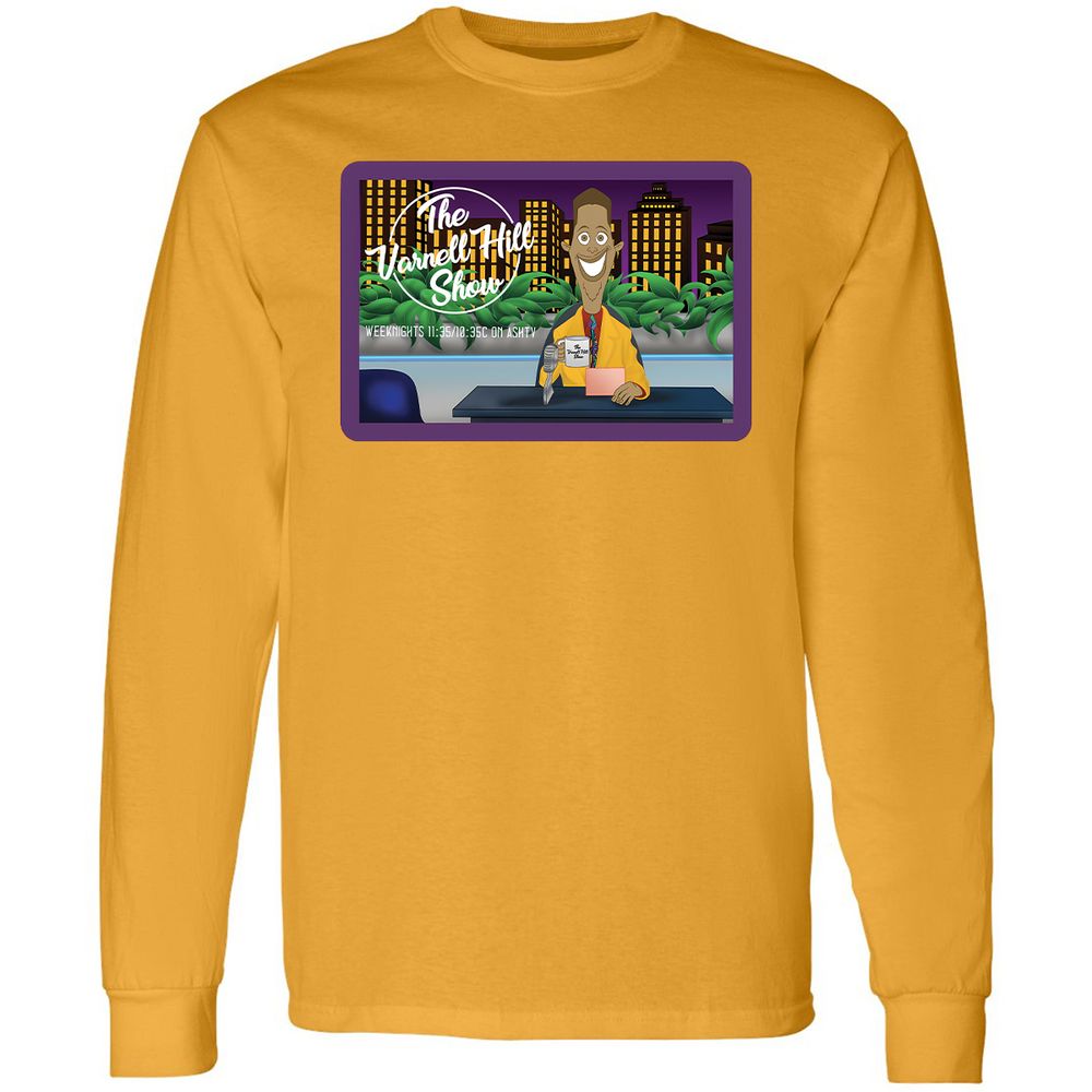 Long Sleeve T-Shirt - KCBRXQA2 - Gold - 9