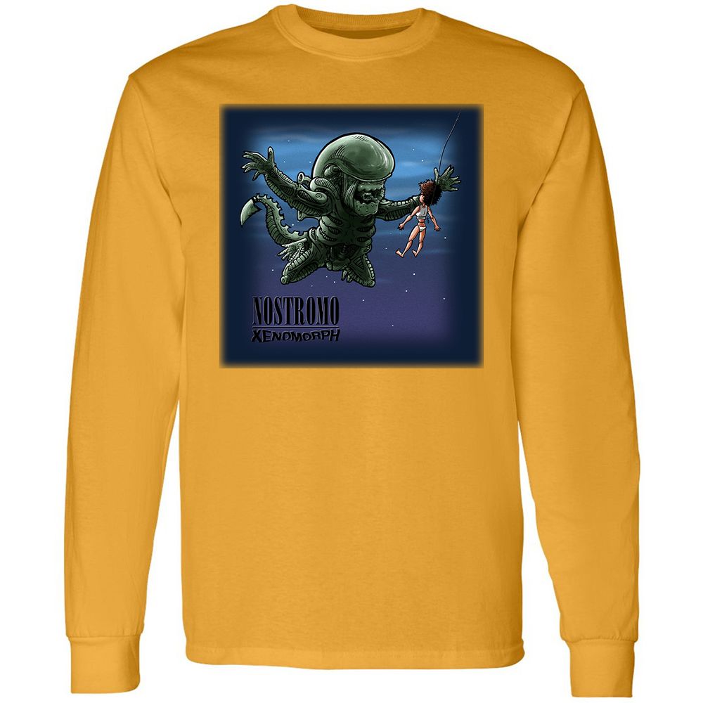 Long Sleeve T-Shirt - BJ5SEECG - Gold - 9