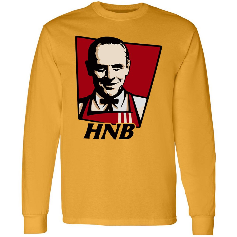 Long Sleeve T-Shirt - 7K7NPD7Q - Gold - 9