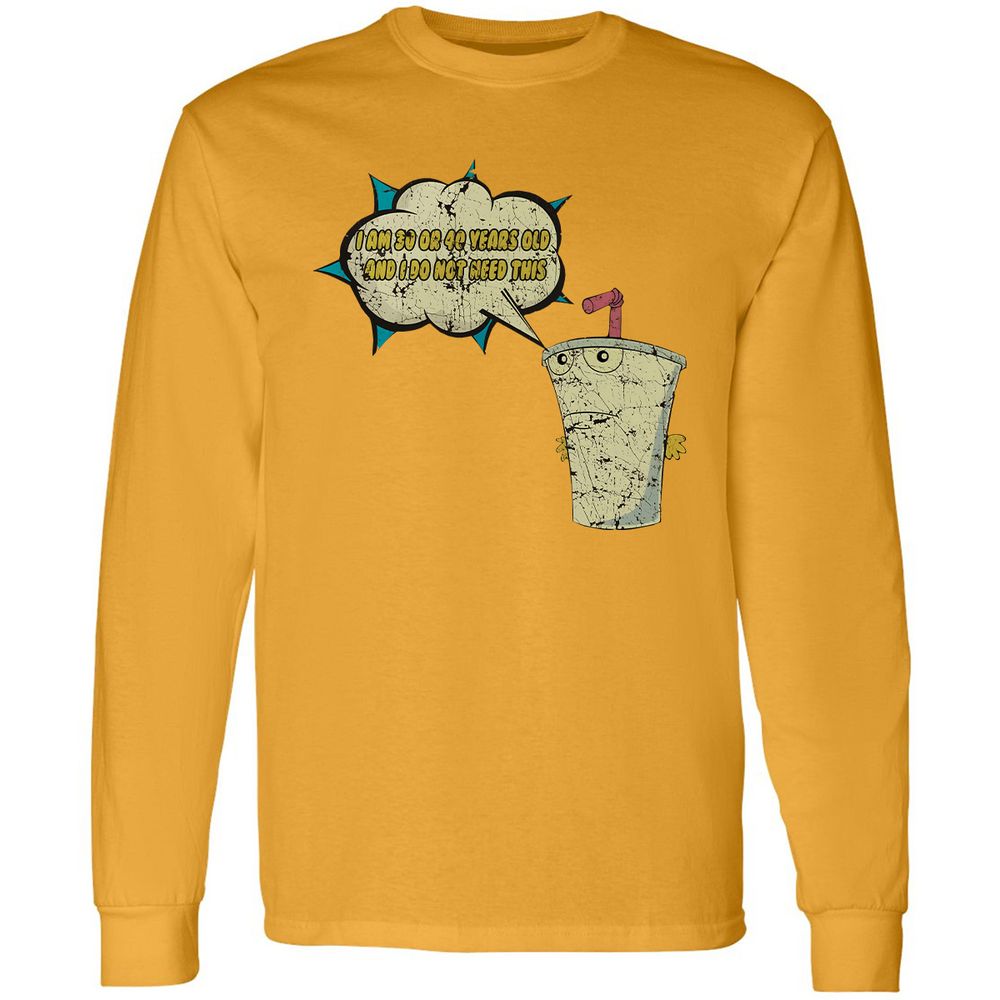 Long Sleeve T-Shirt - 8PQM37F6 - Gold - 9