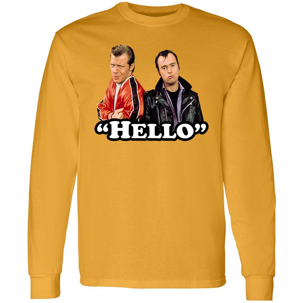 Long Sleeve T-Shirt - EAH4RNDV - Gold - 9