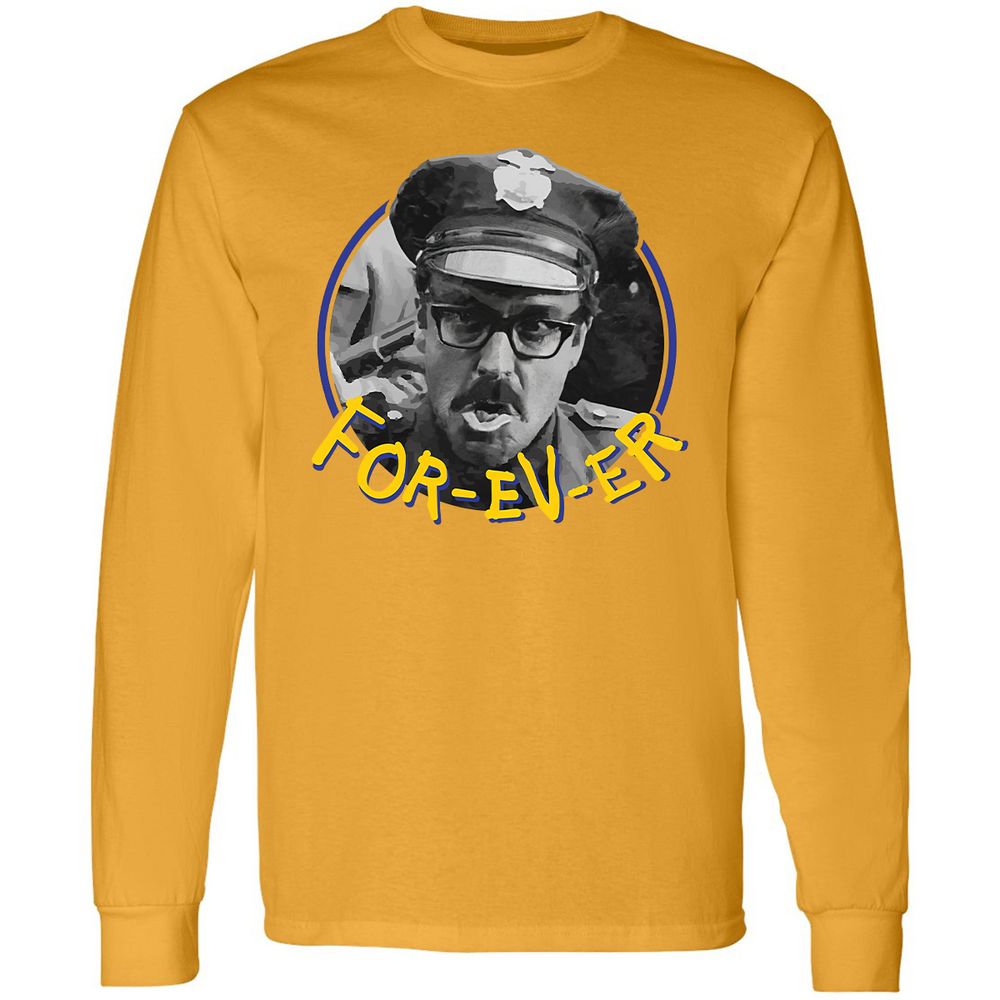 Long Sleeve T-Shirt - H4VT5YK4 - Gold - 9
