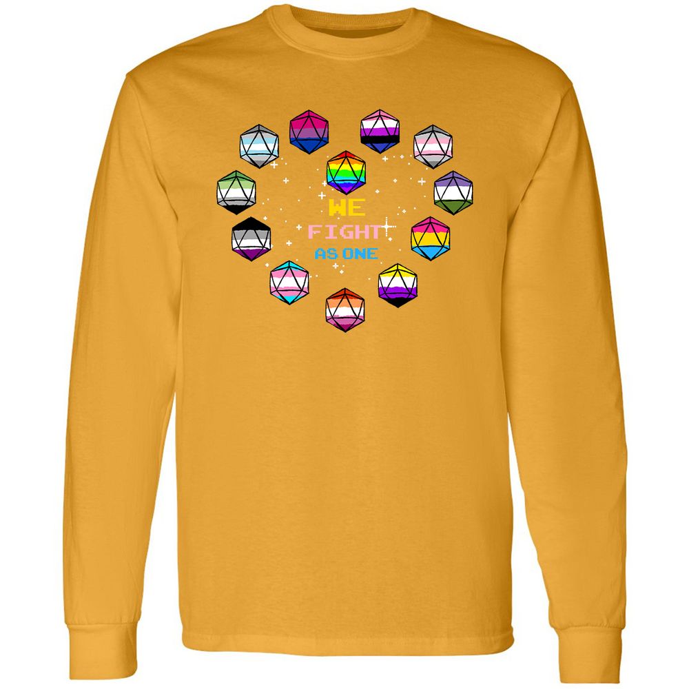 Long Sleeve T-Shirt - ZZC1C3R7 - Gold - 9