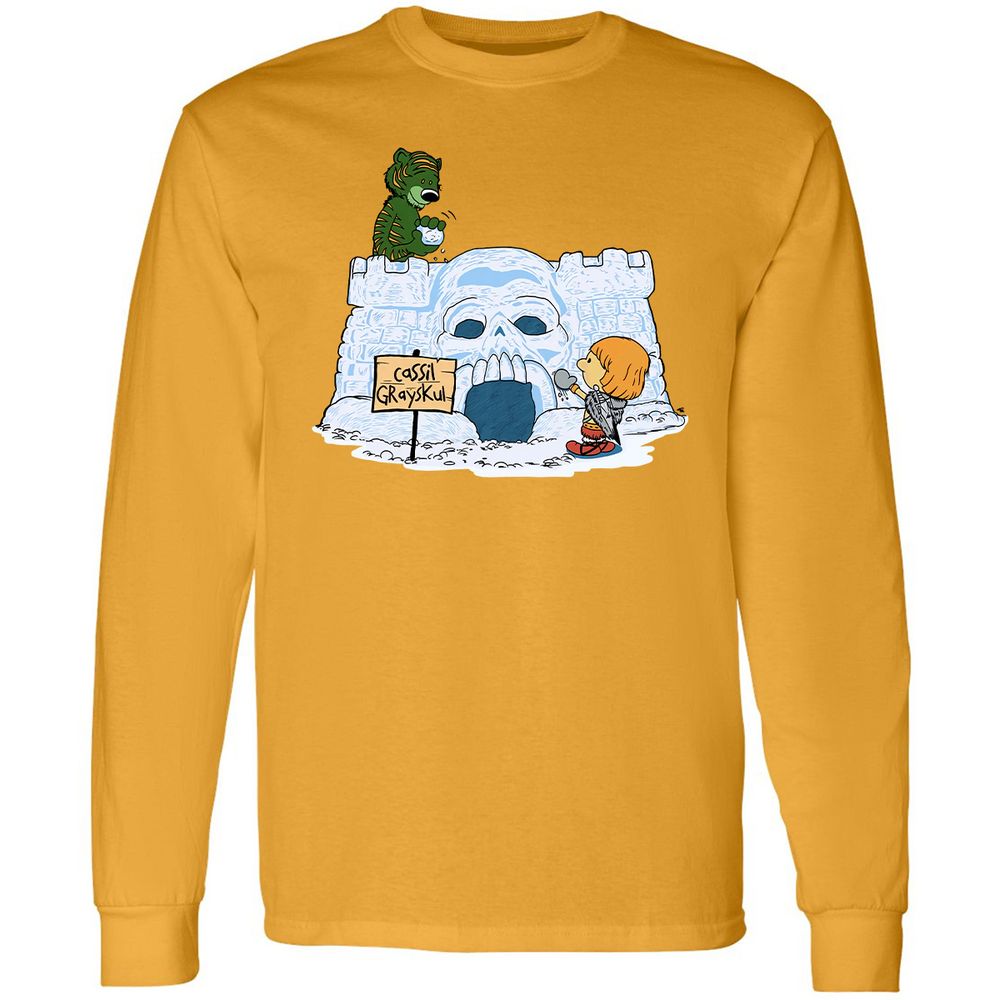 Long Sleeve T-Shirt - 3APBZ67B - Gold - 9