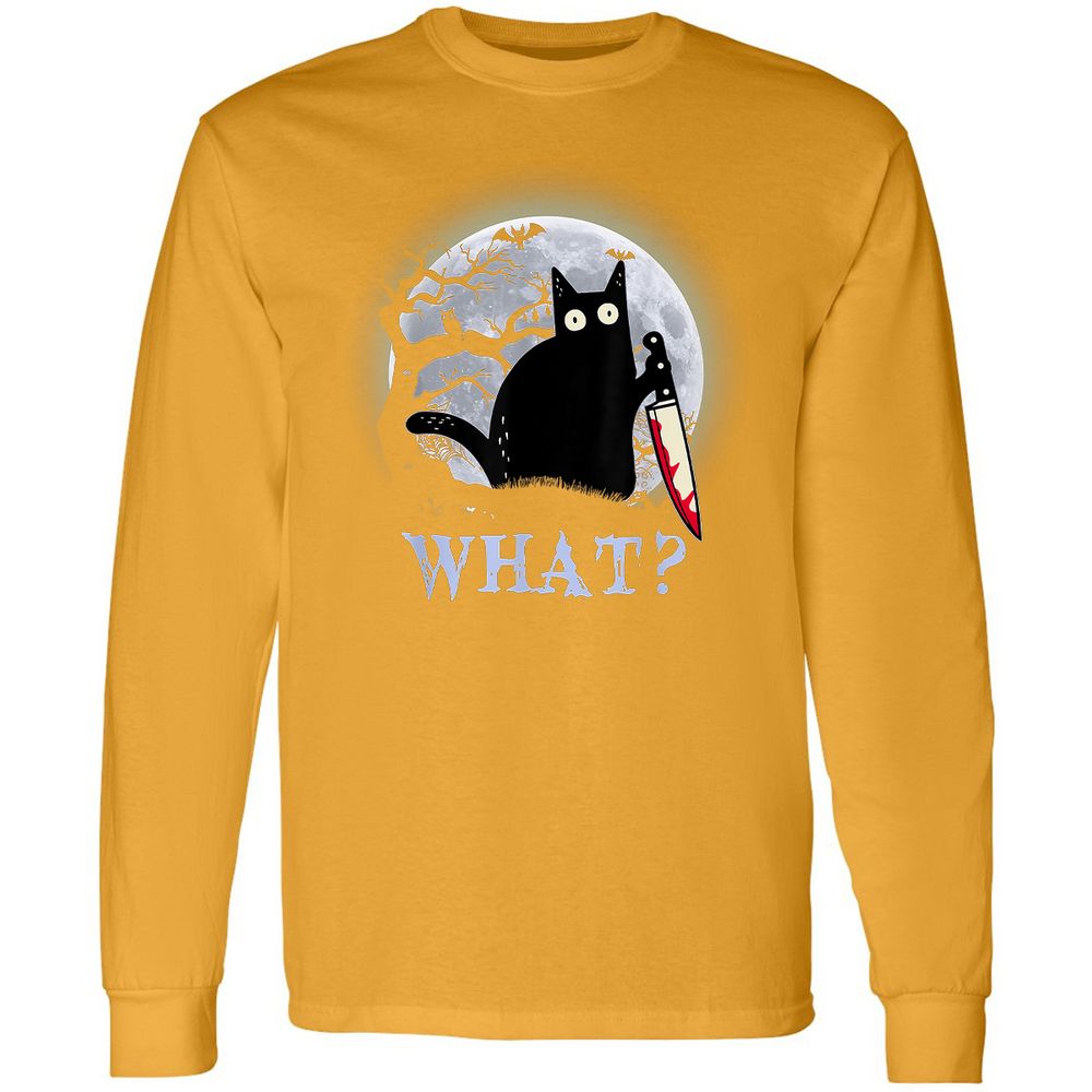 Long Sleeve T-Shirt - BKADJ9DH - Gold - 9