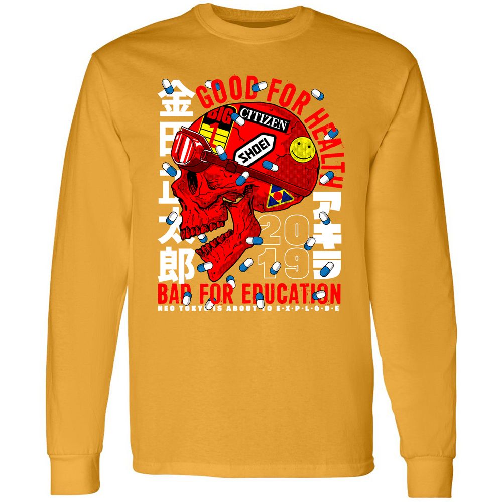Long Sleeve T-Shirt - UU7JH7G4 - Gold - 9