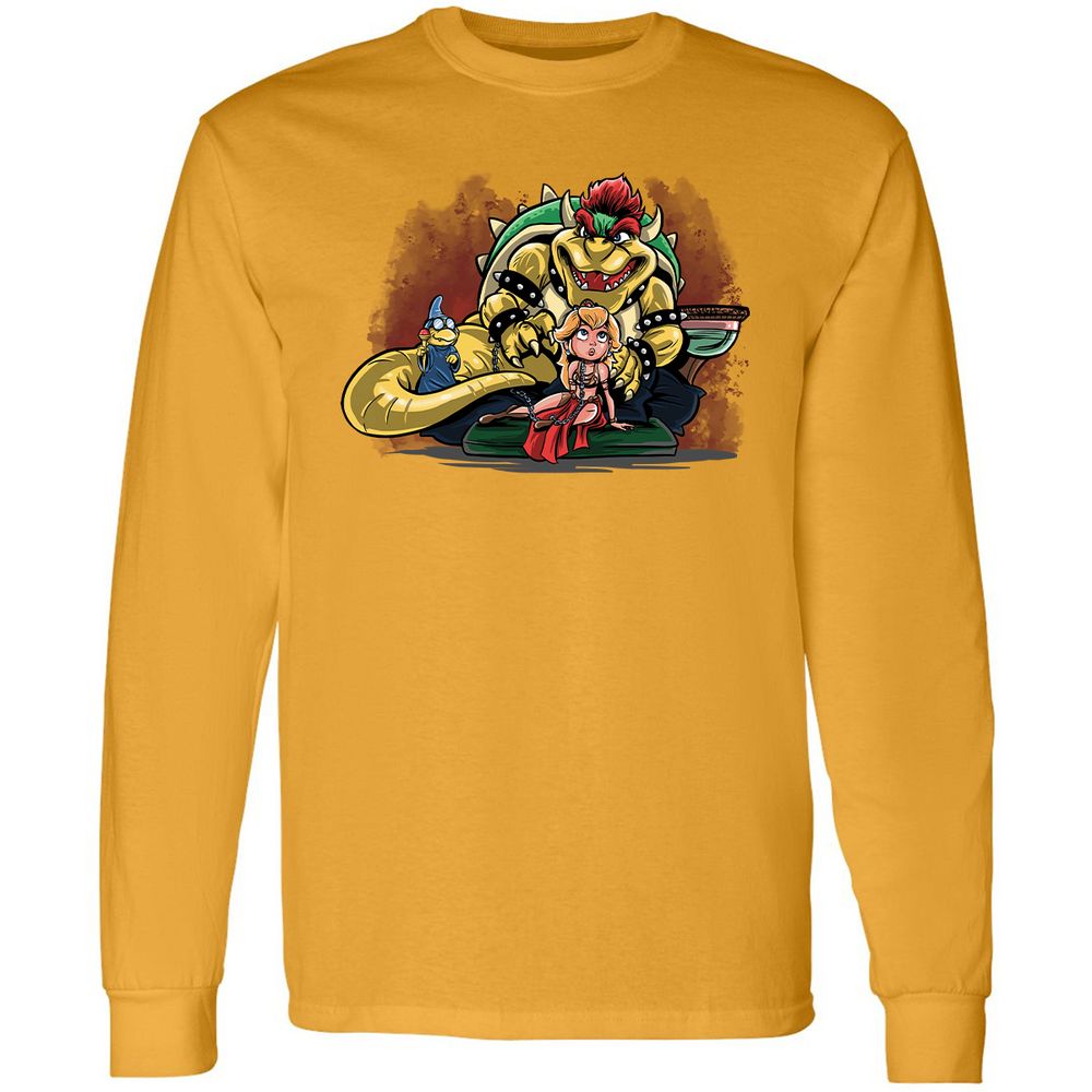 Long Sleeve T-Shirt - H71D6EDV - Gold - 9