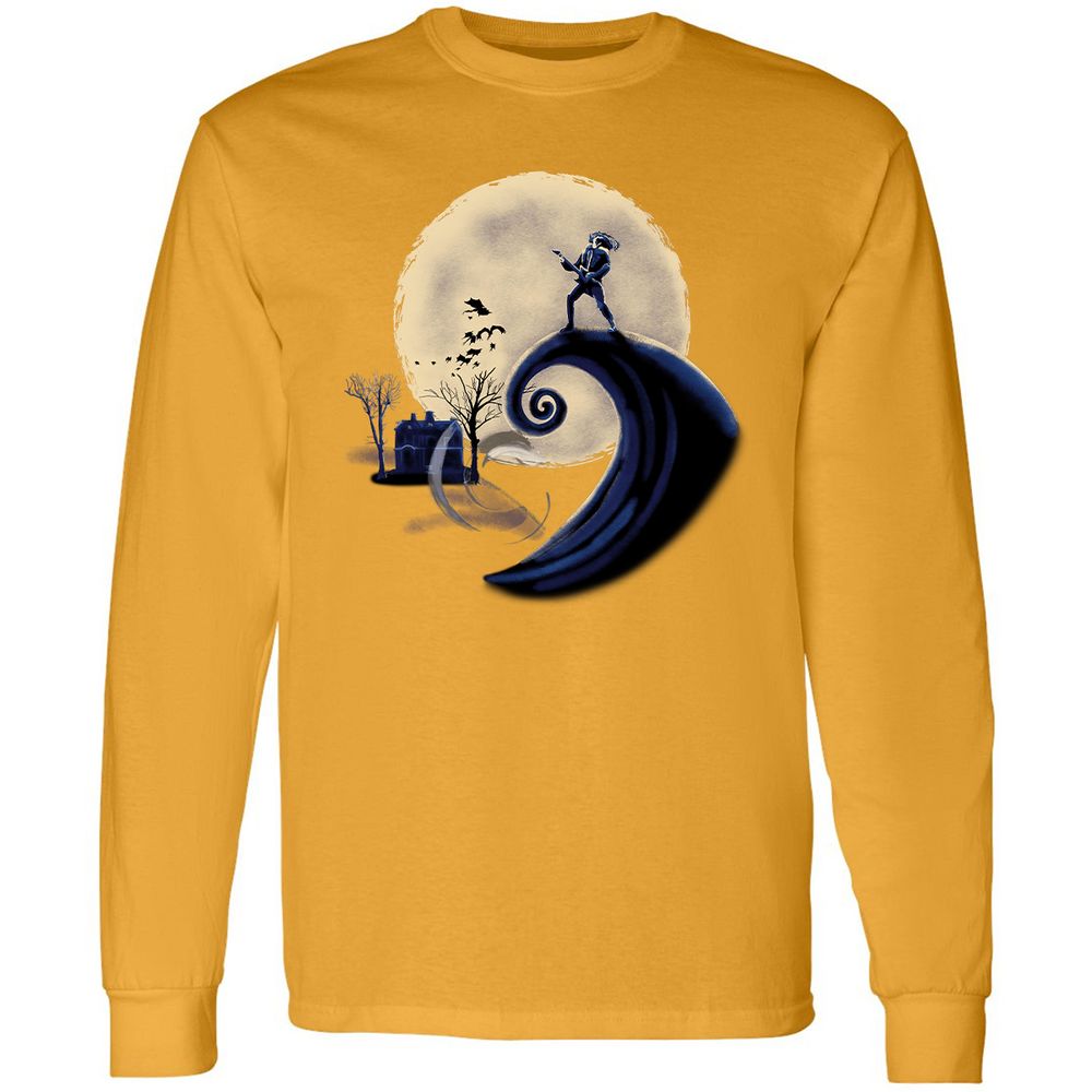 Long Sleeve T-Shirt - JRPPM5QK - Gold - 9